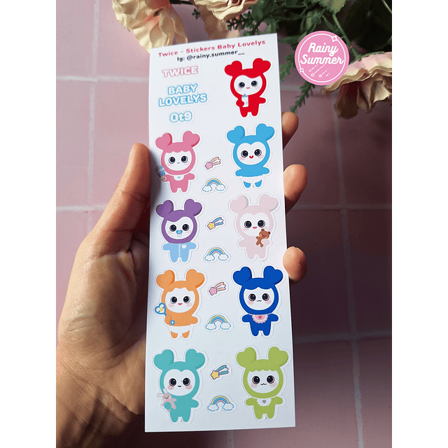 TWICE - STICKERS BABY LOVELYS 