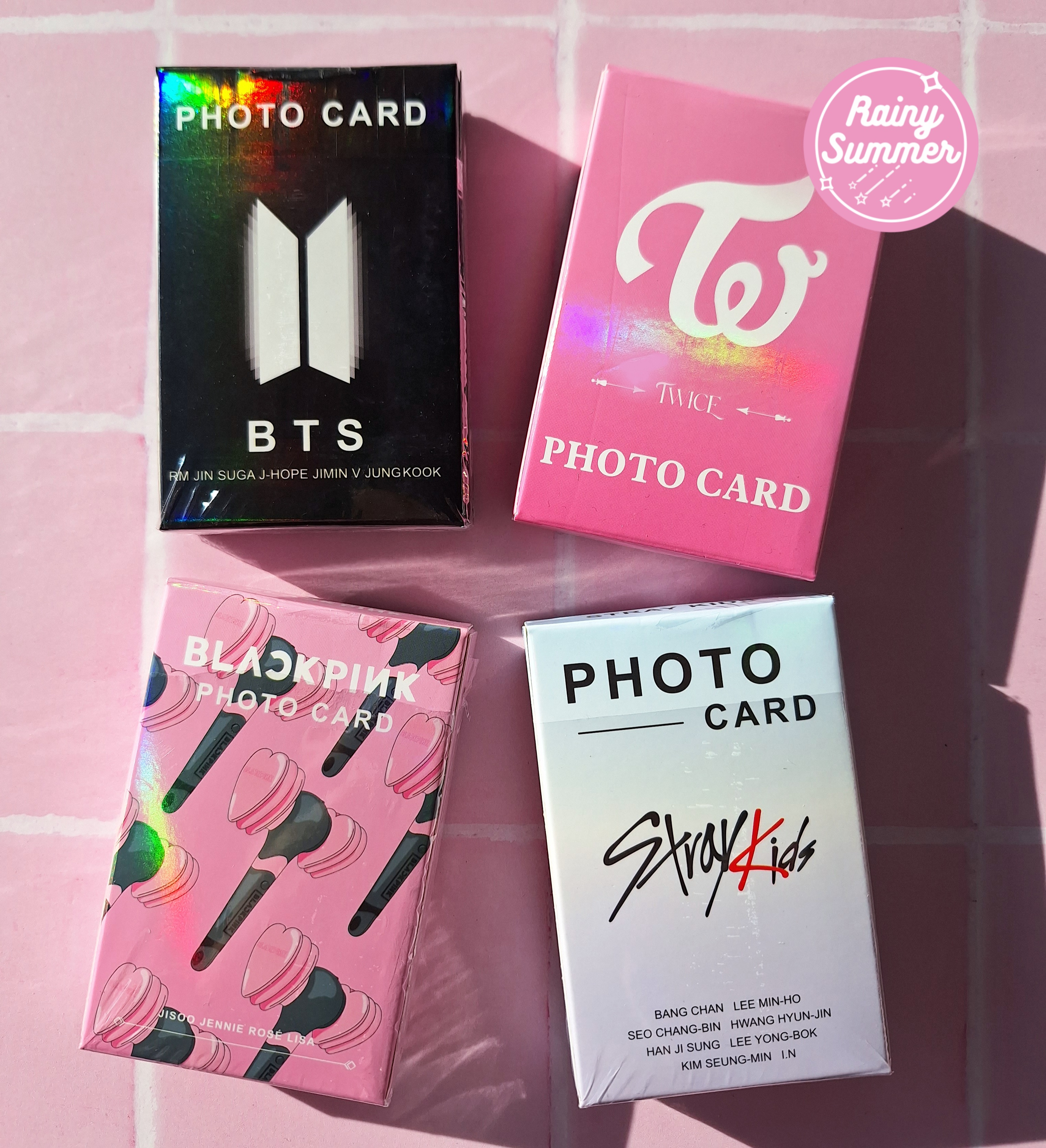 TWICE, BTS, STRAY KIDS & BLACKPINK - SET LOMOCARDS/PH