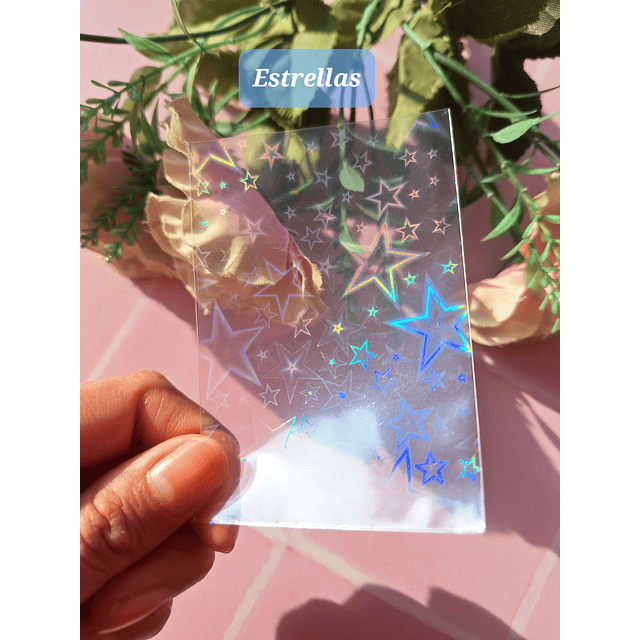 PHOTOCARD SLEEVES HOLOGRÁFICAS (KPOP)