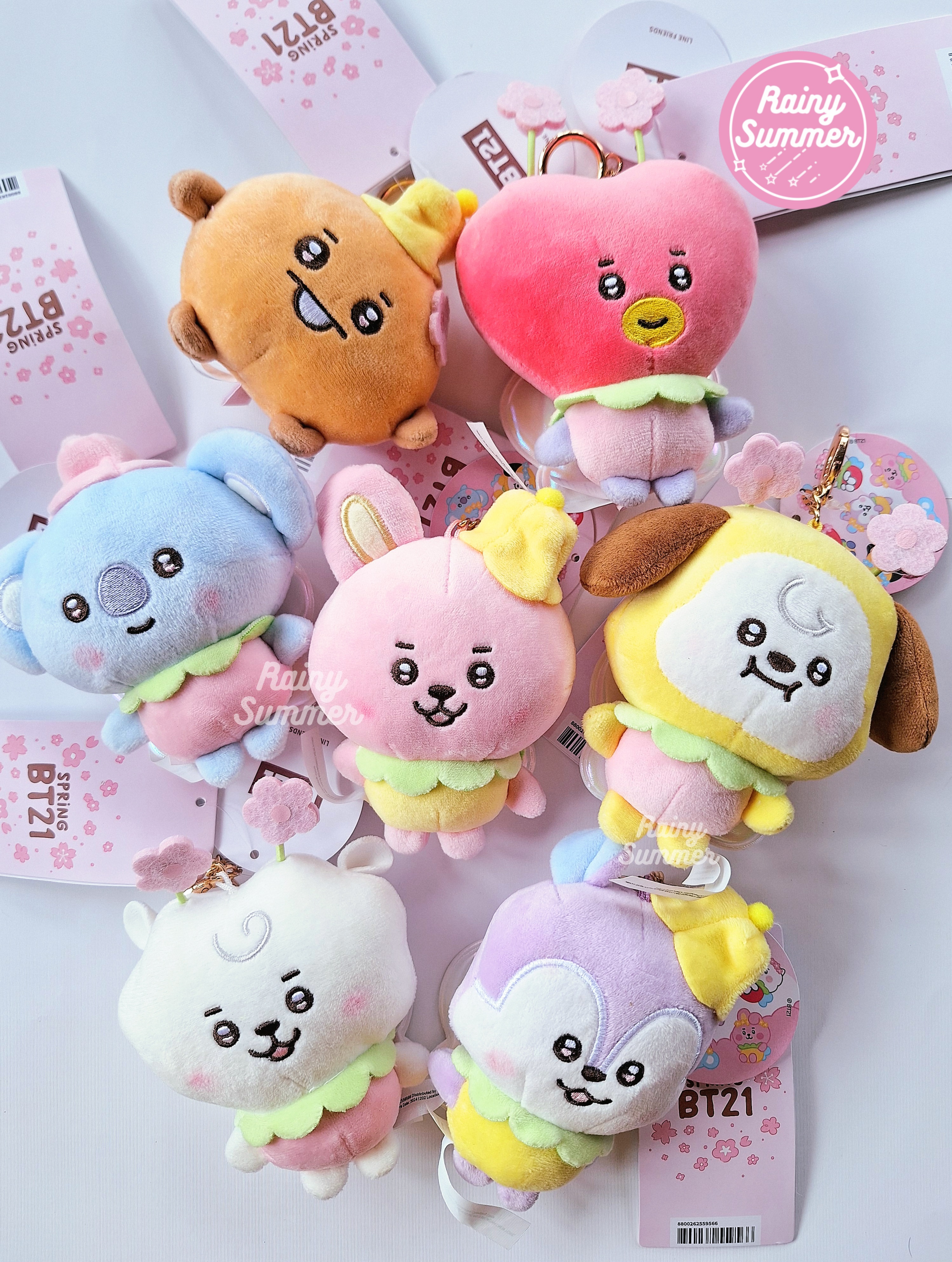 BT21公式❤︎ぬいぐるみSPRINGDAYさくらコンプリートセット★BTS PELUCHES BT21 (BTS) - SPRING FAIRY
