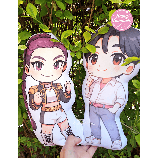 KPOP DEMON HUNTERS - COJINES RUMI Y JINU