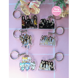 TWICE, BLACKPINK, ILLIT, ITZY - LLAVEROS