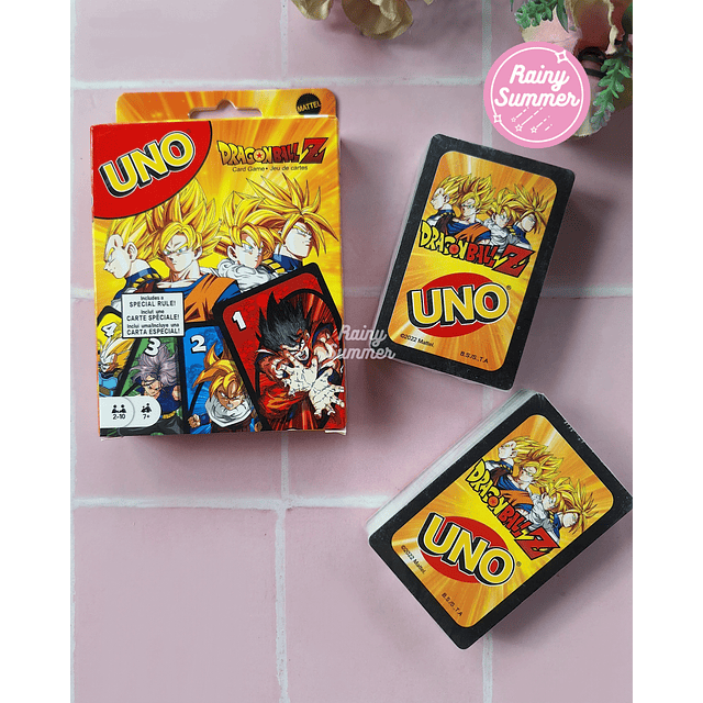 SANRIO, DRAGON BALL, POKEMÓN, LILO & STICH, MINECRAFT - JUEGO DE CARTAS UNO