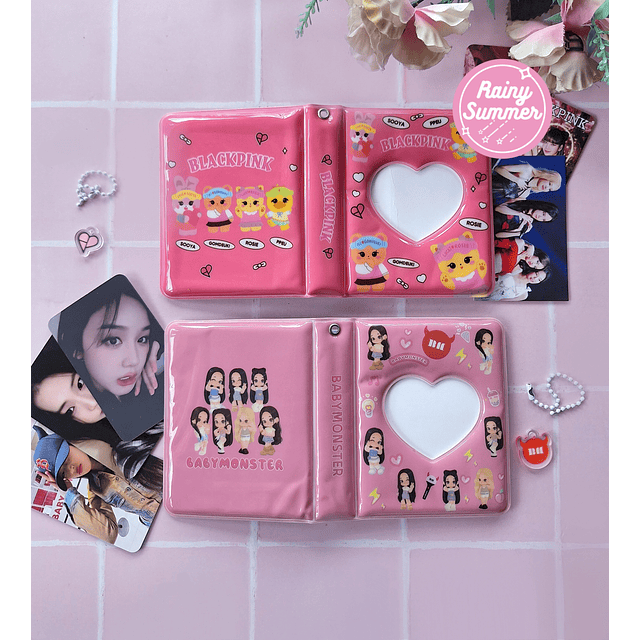 BLACKPINK, BABYMONSTER - PHOTOCARD BINDERS