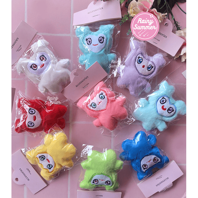 TWICE - PINS DE PELUCHES DE LOVELYS