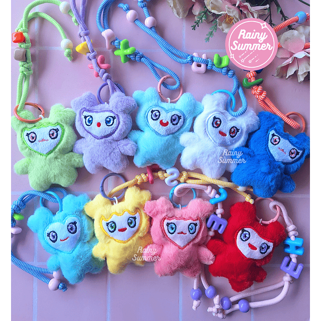 TWICE - KEYCHAINS PELUCHE LOVELYS