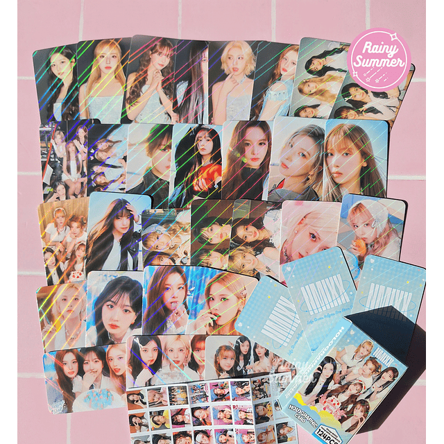 ILLIT, NMIXX & ALL DAY PROJECT - LOMOCARDS