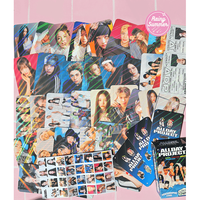 ILLIT, NMIXX & ALL DAY PROJECT - LOMOCARDS