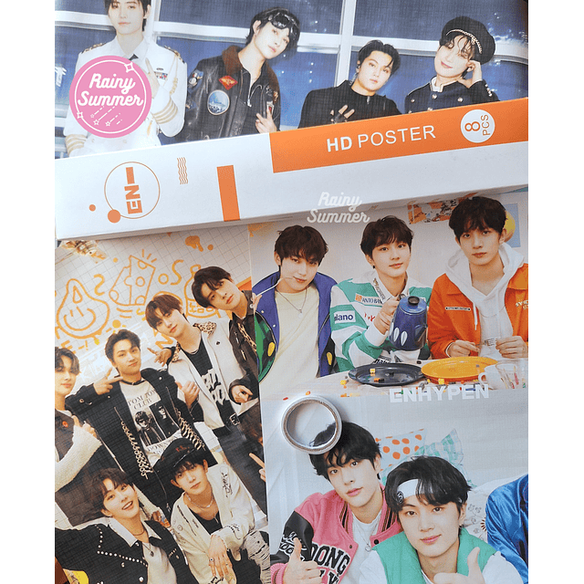 STRAY KIDS & ENHYPEN - CAJAS  DE PÓSTERS