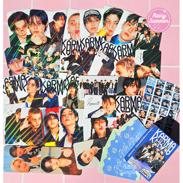 STRAY KIDS - CAJA DE LOMOCARDS KARMA
