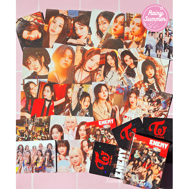 TWICE - LOMOCARD HOLOGRÁFICAS ENEMY