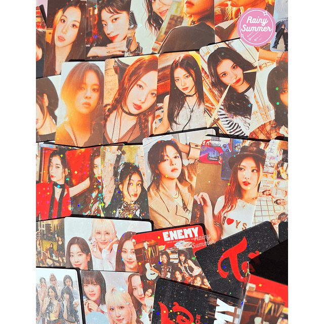TWICE - LOMOCARD HOLOGRÁFICAS ENEMY