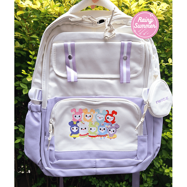 TWICE - MOCHILA LOVELYS MORADA