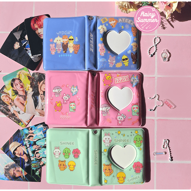 SHINEE, ATEEZ & ITZY -  PHOTOCARD BINDERS