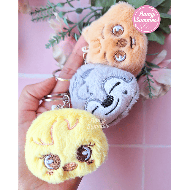 SKZOO (STRAY KIDS) - MINI LLAVEROS PELUCHES 
