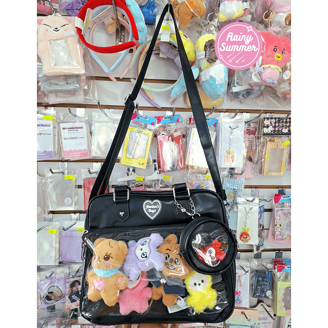 ITA BAG DE CUERINA NEGRA
