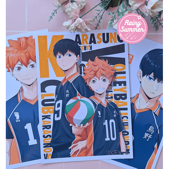 HAIKYUU - PÓSTERS SHOYO Y KAGEYAMA