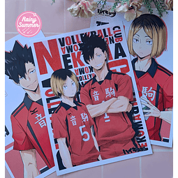 HAIKYUU - PÓSTERS KENMA Y KUROO