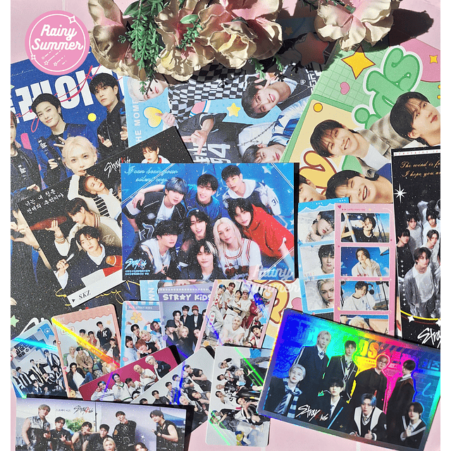 STRAY KIDS - MEGA SET DE PAPELERÍA