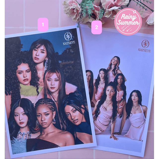 KATSEYE - POSTERS BEAUTIFUL CAOS 