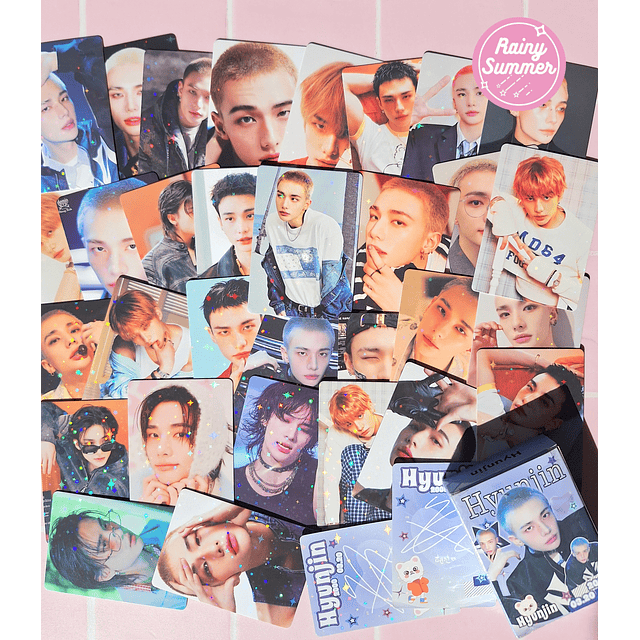 STRAY KIDS - LOMOCARDS HOLOGRÁFICAS (FELIX, BANGCHAN, HYUNJIN