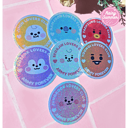 BTS - BT21 STICKERS LOVERS CLUB