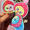STRAY KIDS - SKZOO FRUTILLAS STICKERS