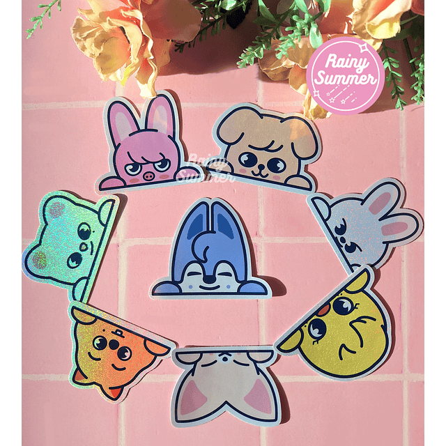 STRAY KIDS - STICKERS SKZOO PEEKERS 