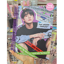 BTS JUNGKOOK - CUADERNO 3 MATERIAS