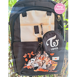 TWICE - MOCHILA ESCOLAR INTEGRANTES