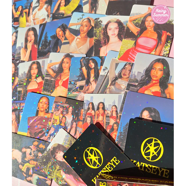 KATSEYE - LOMOCARDS HOLOGRÁFICAS ESTRELLA