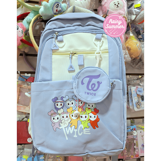 TWICE - MOCHILA LOVELYS CELESTE