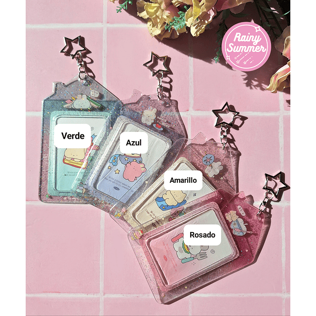 PHOTOCARD HOLDER GLITTER -CASITA