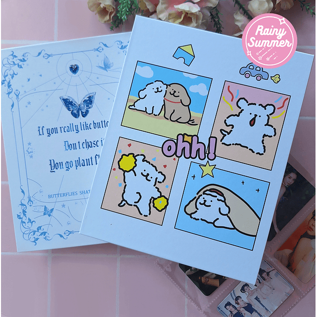 PHOTOCARD BINDERS  A5 (DE 6 ANILLOS)