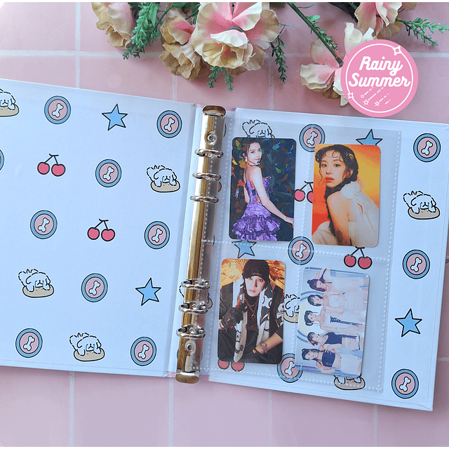 PHOTOCARD BINDERS  A5 (DE 6 ANILLOS)