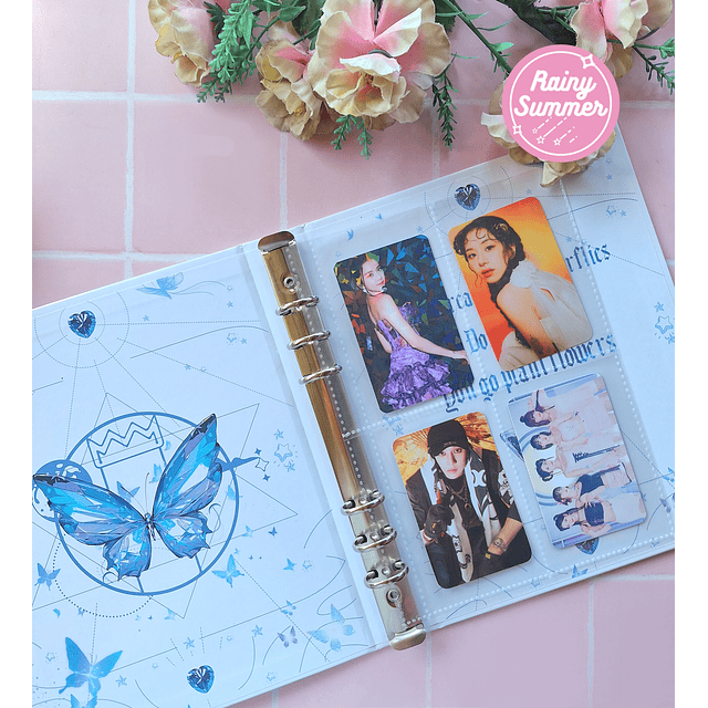 PHOTOCARD BINDERS  A5 (DE 6 ANILLOS)