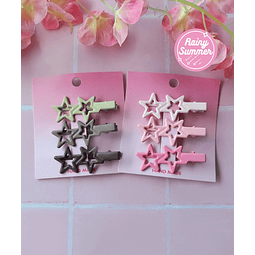 SET DE PINCHES DE ESTRELLAS