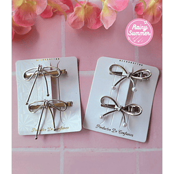 PINCHES TIPO BOW (Y2K)