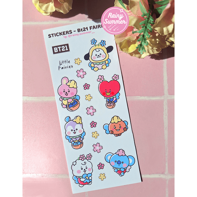 BT21 - STICKER LITTLE FAIRIES