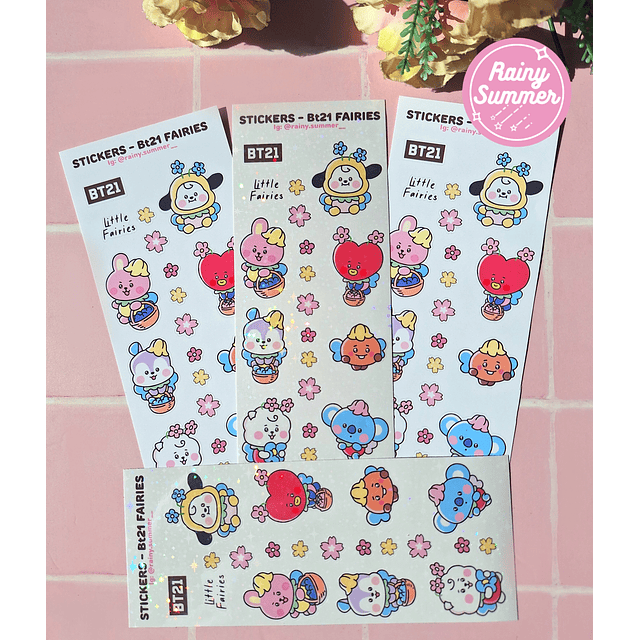 BT21 - STICKER LITTLE FAIRIES