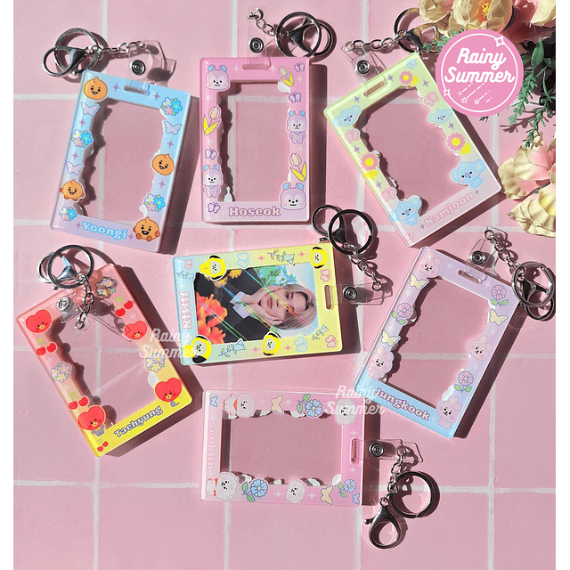 BT21 - PHOTOCARD HOLDER ACRÍLICOS