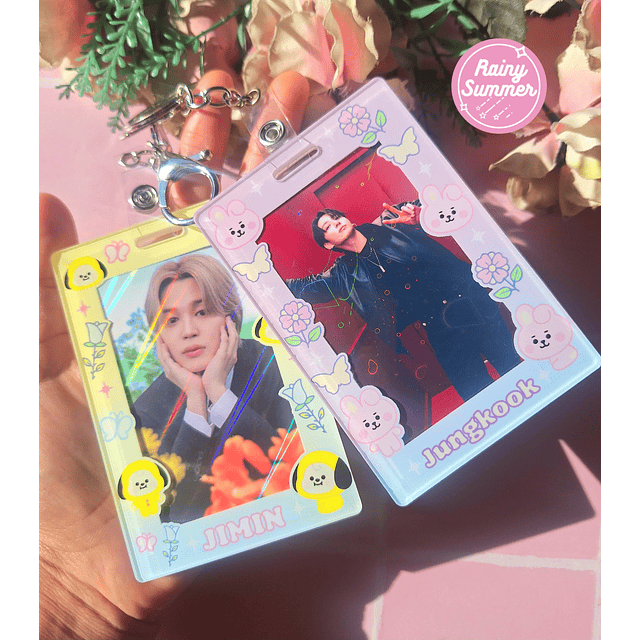 BT21 - PHOTOCARD HOLDER ACRÍLICOS