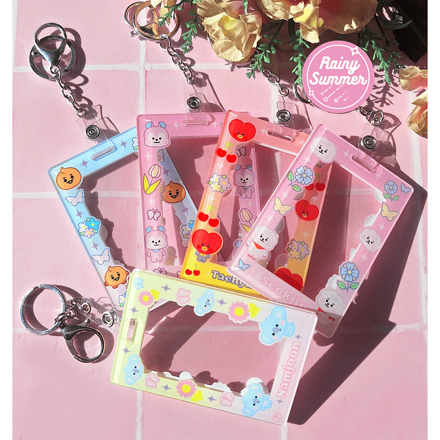 BT21 - PHOTOCARD HOLDER ACRÍLICOS