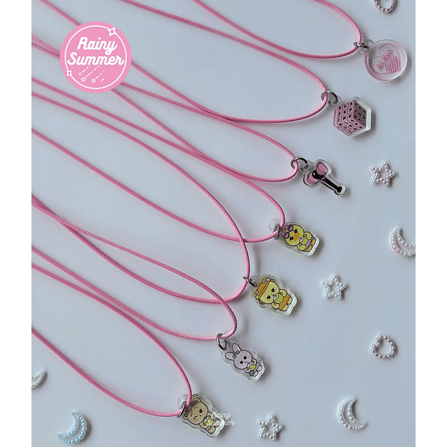 BLACKPINK -  COLLARES PERSONAJES 