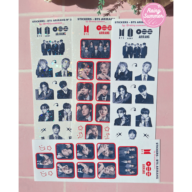 BTS - STICKERS ARIRANG