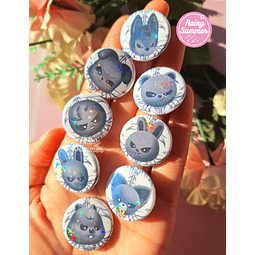 STRAY KIDS - PINS/CHAPOTAS EVIL SKZOO