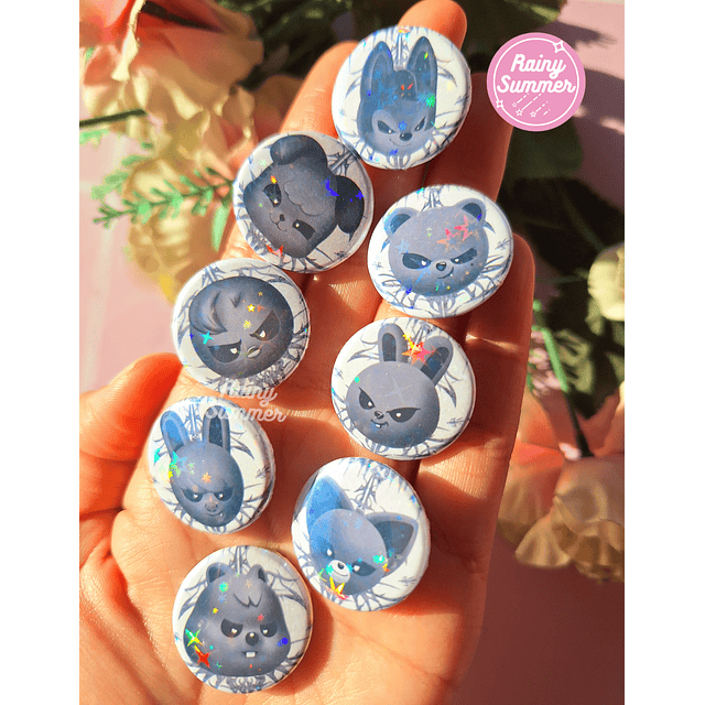 STRAY KIDS - PINS/CHAPOTAS EVIL SKZOO