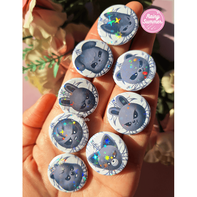 STRAY KIDS - PINS/CHAPOTAS EVIL SKZOO