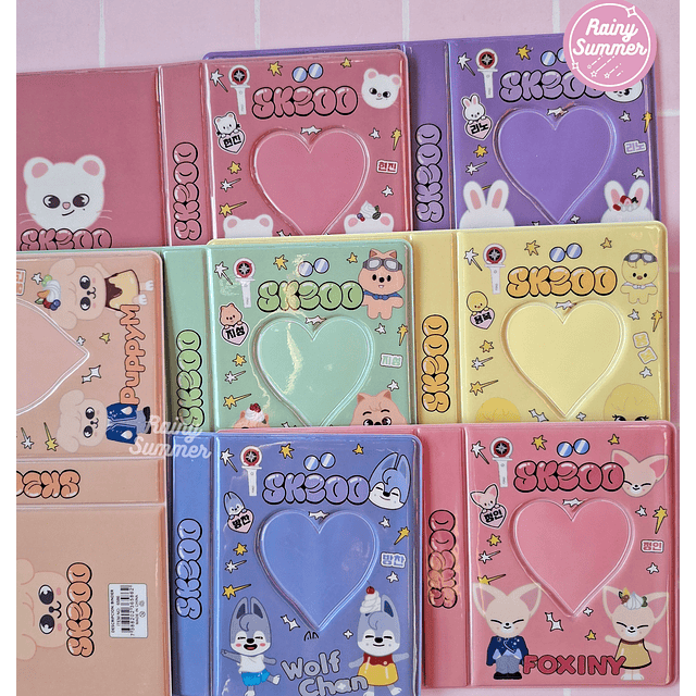 SKZOO (SKZ) - PHOTOCARD BINDERS 2 ESPACIOS