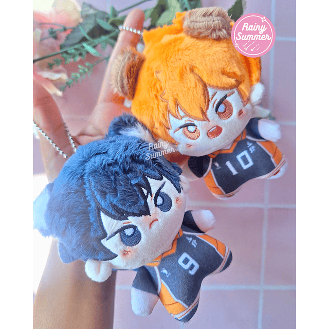 HAIKYUU - PELUCHES HINATA SHOYO & KAGEYAMA TOBIO